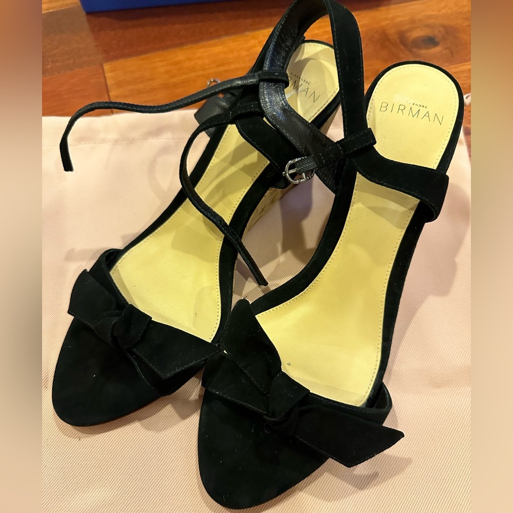 Alexandre Birman Cork Wedge sandals